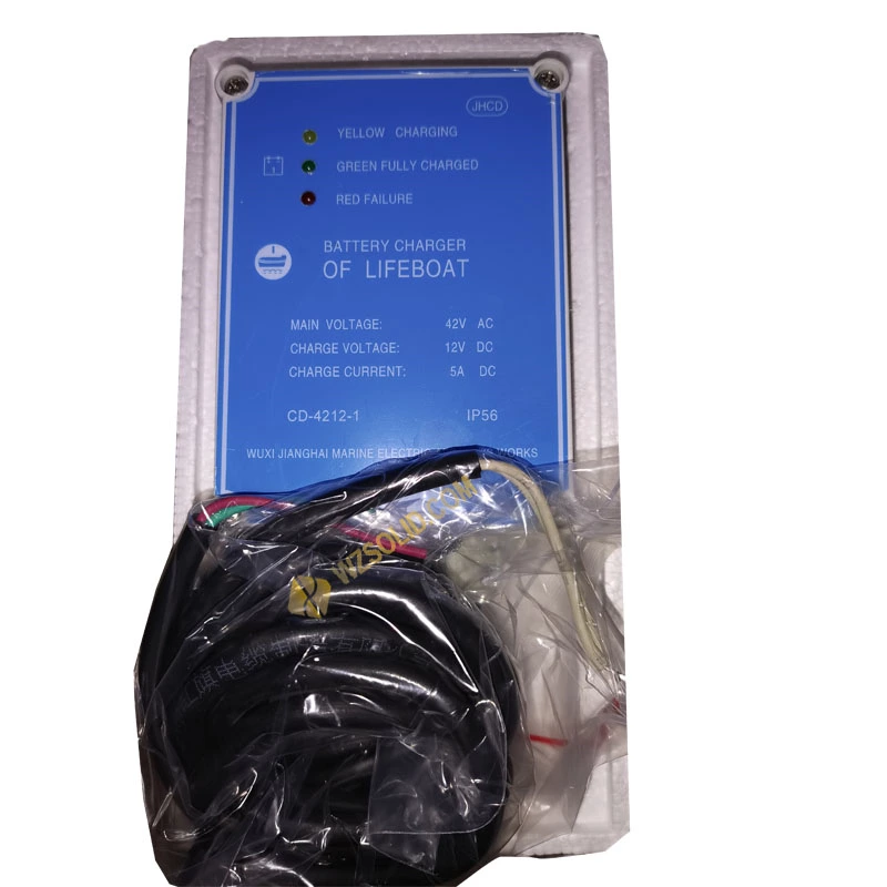 CD-4212-1 CARGADOR DE BATERÍAS DE BOTE SALVAVIDAS