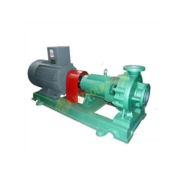 Fluorine plastic lined centrifugal chemical pump