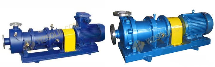 Магнитный насос без утечек из нержавеющей стали тяжелого типа CQB