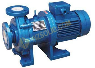 Магнитный насос без утечек CQB-F с футеровкой из фторопласта