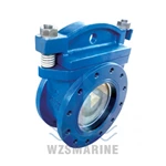 Морской глухой фланцевый клапан