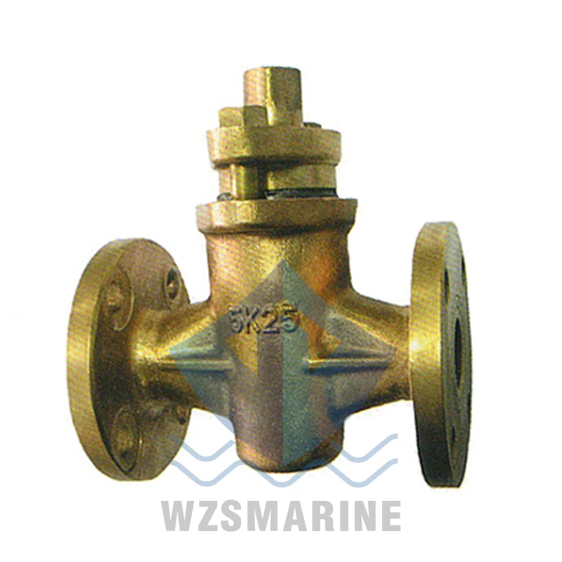 Морские фланцевые клапаны с пробкой