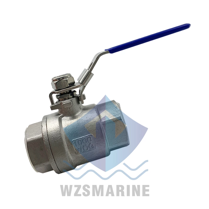 Шаровой кран из нержавеющей стали с морской резьбой