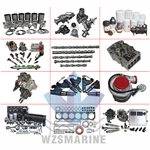 4955976 Cummins diesel engine piston ring set with guide groove/4955975