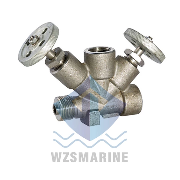 Морской клапан манометра из нержавеющей стали