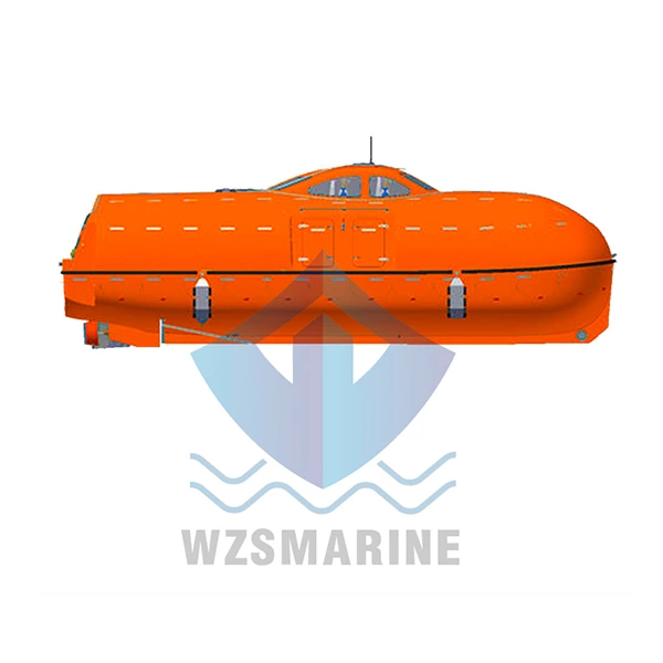 Полностью закрытые спасательные шлюпки из стекловолокна
