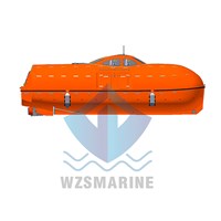 Fiberglass fully enclosed lifeboats