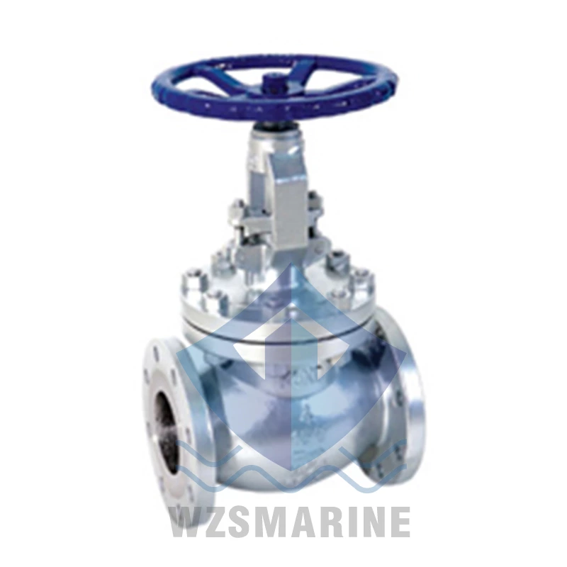 PN1.0MPA Морской фланцевый стальной шаровой клапан