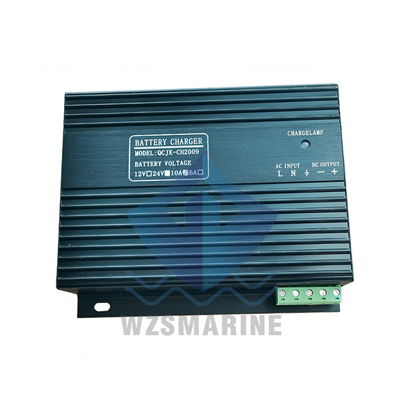 Diesel generator battery intelligent charger QCJK-CH2009 24V 12V 6 10A