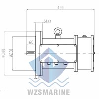 YZ112L-6-H Gangway Winch Motor
