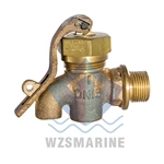 Морской бронзовый выпускной клапан с наружной резьбой