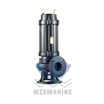 Bomba de aguas residuales serie WQ 440V60HZ bomba de aguas residuales marina sin obstrucción