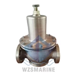 Válvula de alívio de água em bronze marinho