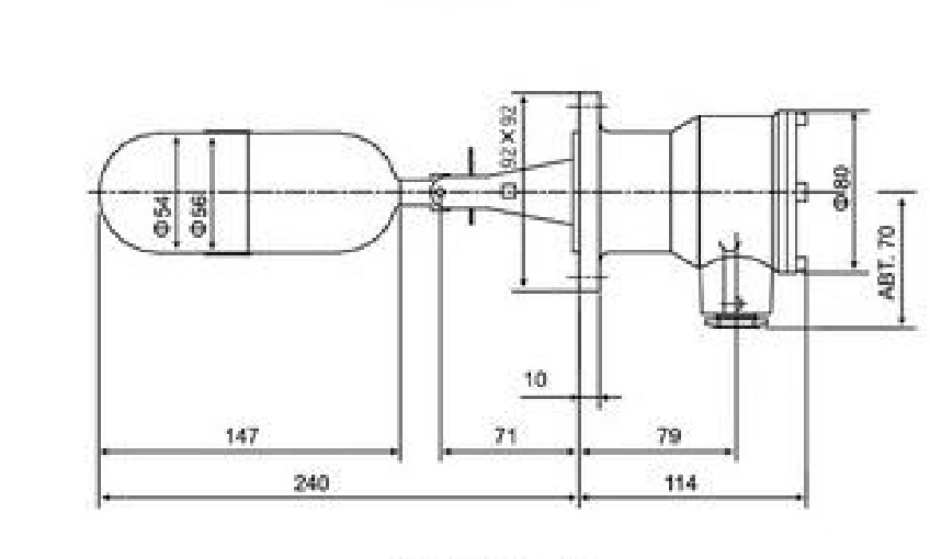 Бронзовый корпус UQK-01-C Поплавковый регулятор уровня