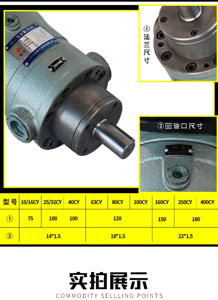 BOMBA DE PISTÓN 10SCY/25SCY/40SCY/63SCY/80SCY/100SCY/160SCY14-1B
