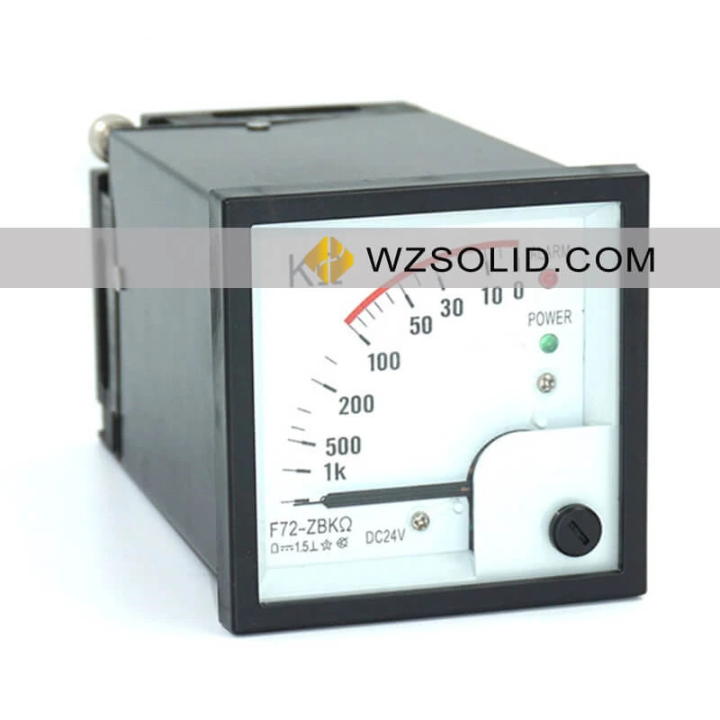 F72-ZBKΩ DC Insulation Meter DC: 24V 0-1000KΩ F72-ZBMΩ DC Insulation Meter