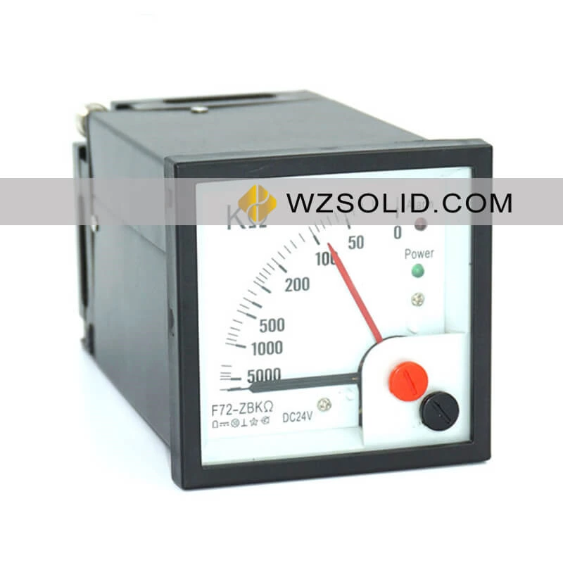 F72-ZBKΩ DC Insulation Meter DC24V F96-ZBKΩ F72-ZBMΩ DC Insulation Monitor