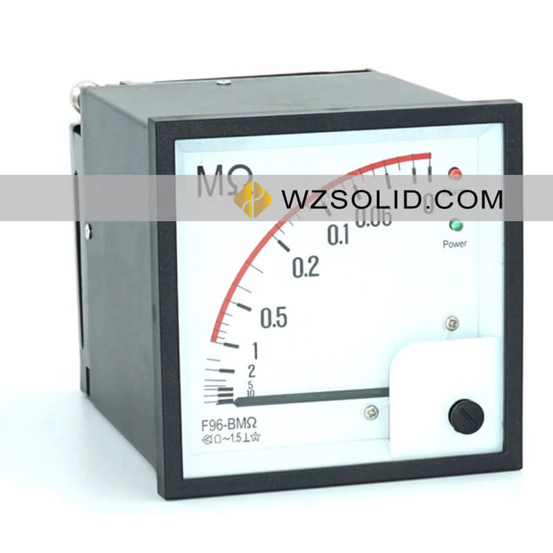 Железный корпус F96-BMΩ измеритель изоляции 220 В F96-BMΩ прибор для контроля сопротивления изоляции электросети переменного тока 0-5 МОм
