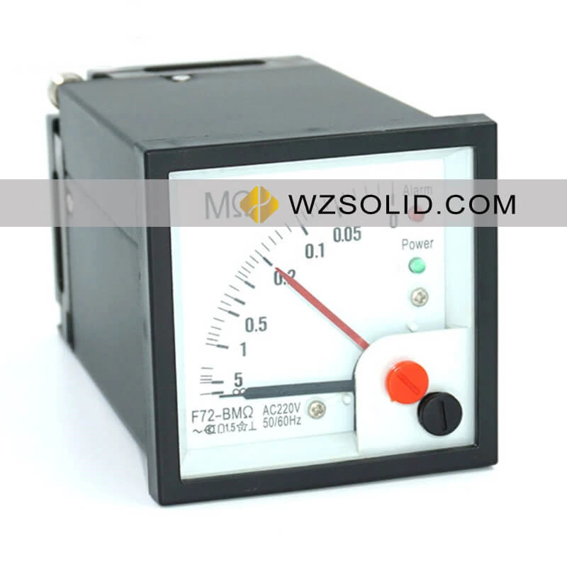 F72-BMΩ Измеритель изоляции переменного тока Q72-MΩA Измеритель изоляции AH72-BMΩ Измеритель изоляции со встроенной сигнализацией