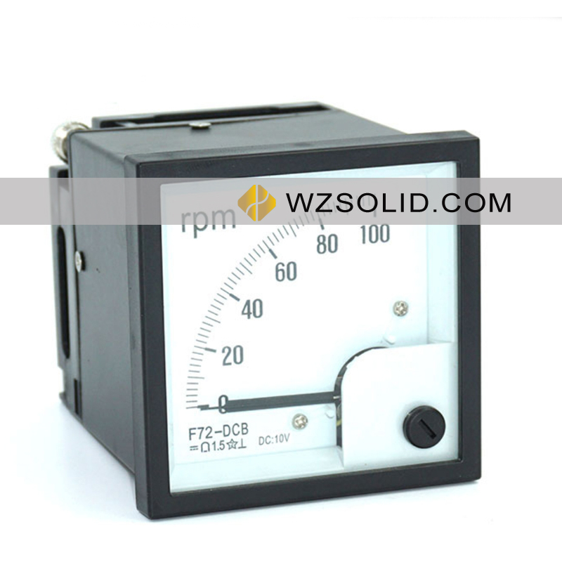 Metal shell F72-DCB tachometer 0-100rpm 10V 4-20mA Q72-BC marine tachometer