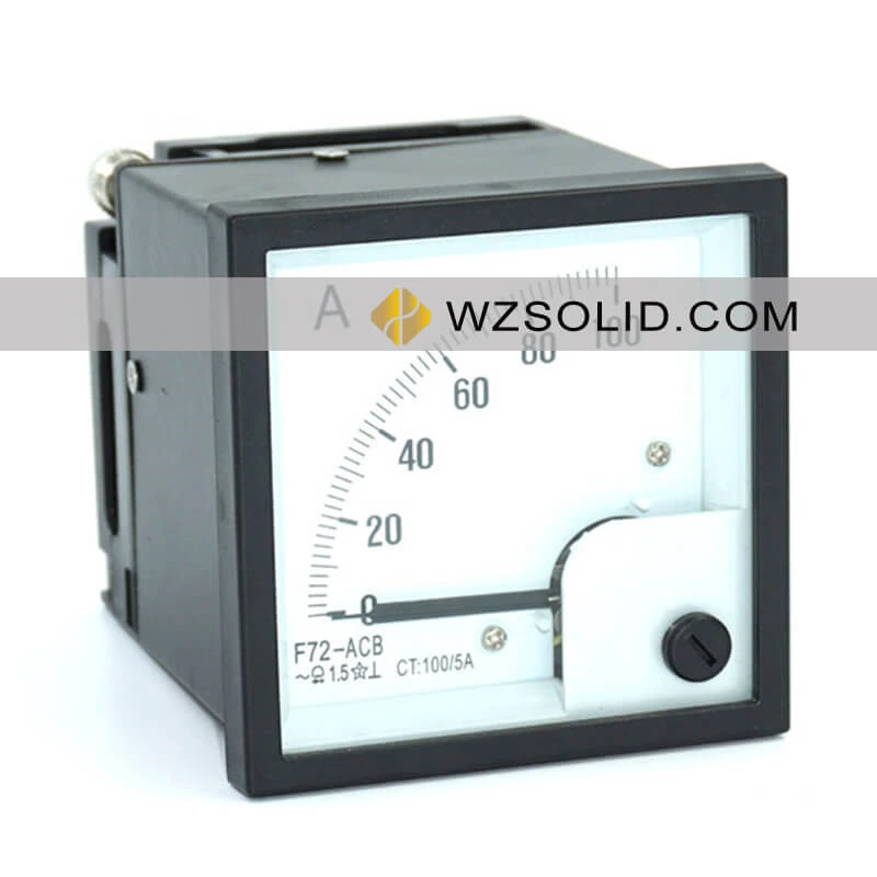 F72-ACB AC Amperímetro Instrumento à prova de choque para navio (terrestre)