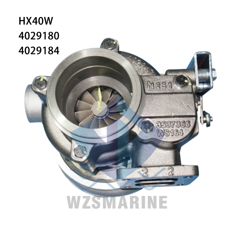 Cummins 240HP Turbocharger HX40W Assy:4029184; Cust:4029180;