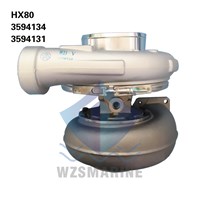 Turbocompresor Cummins KTA19-G4 HX80; Conjunto: 3594131; Cliente: 3594134