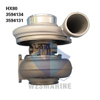 Cummins KTA19-G4 turbocharger HX80;Assy:3594131;Cust:3594134