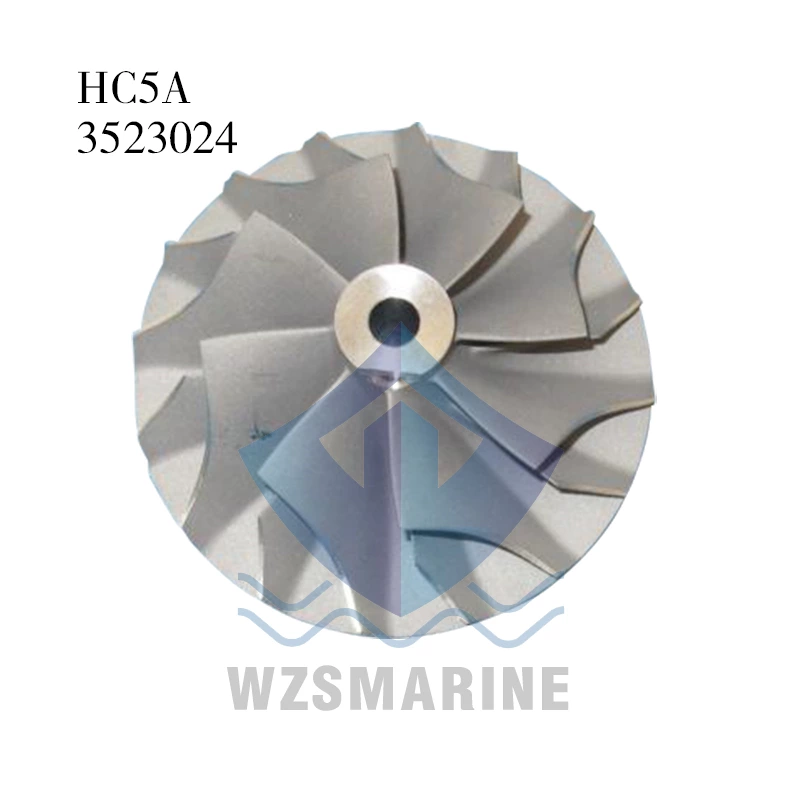 HC5A Turbocharger impeller 3523024 for 801803 Turbocharger