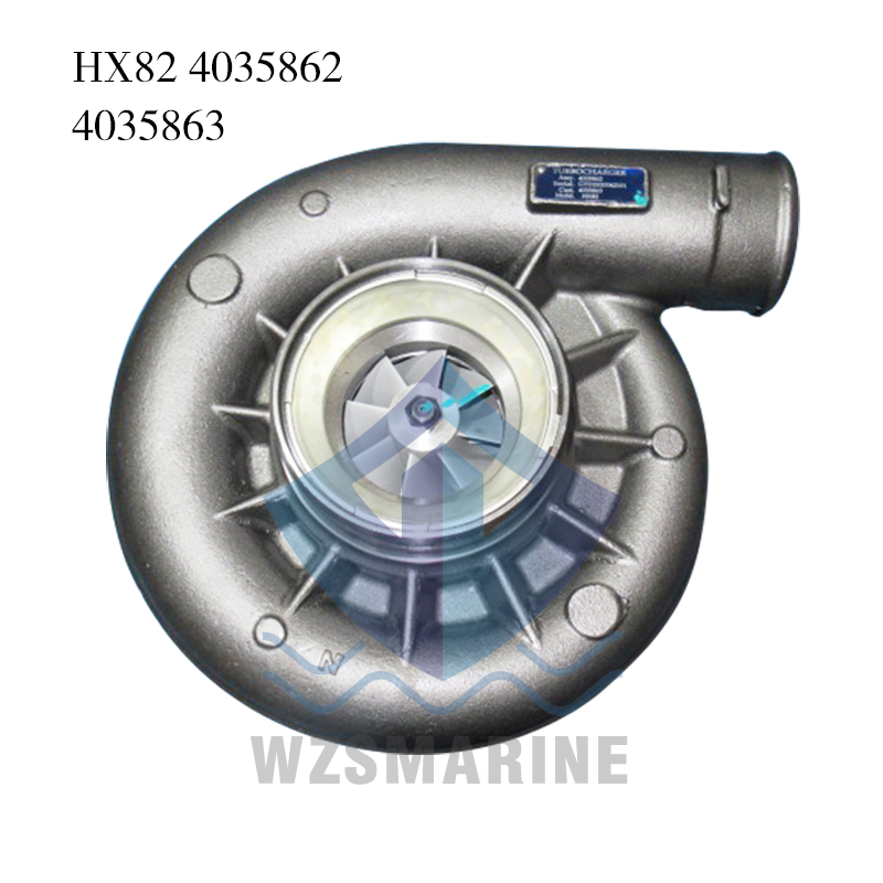Conjunto de turbocompresor HX82. 4089809 para motor QSKV60
