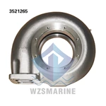 Supercharger accessories are suitable for matching HC5A turbochargers 3801803；Turbine casing 3521265