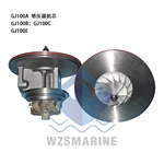 TBD234V8 TURBOCHARGER CORE GJ100A;GJ100B;GJ100C, GJ100E