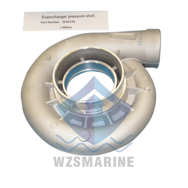 Turbocharger 3525220 Turbocharger Assy4955505 Cust 4044418