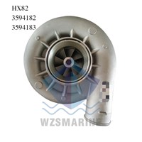 Conjunto de turbocompresor HX82: 3594182; Cliente: 3594183;