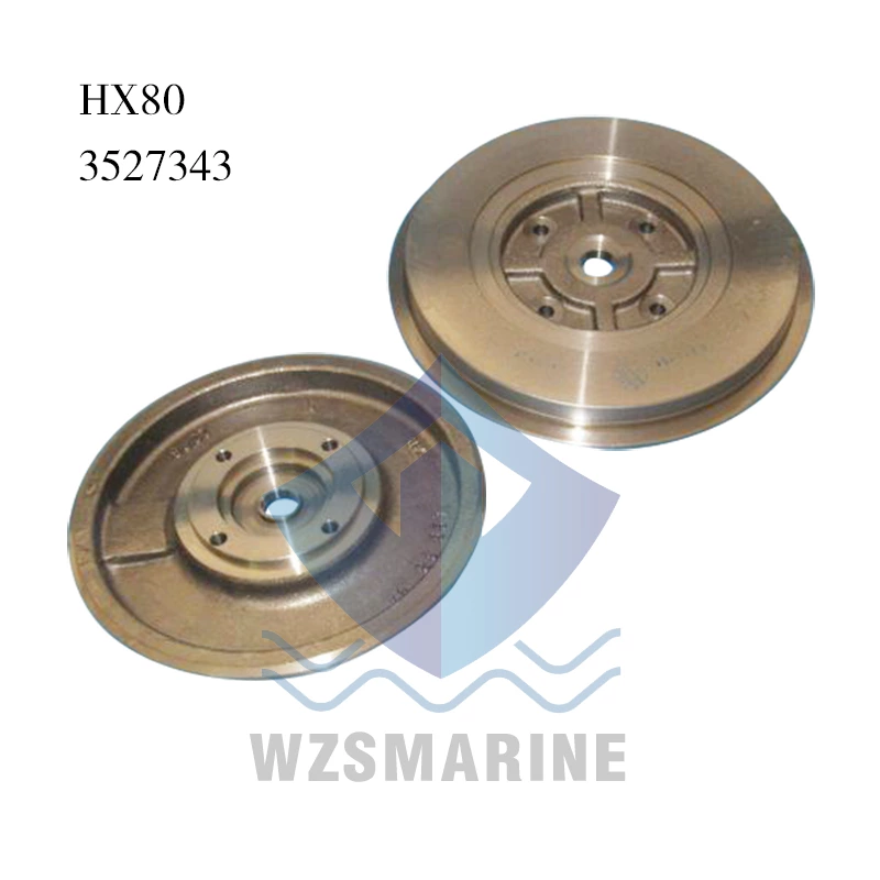 Турбокомпрессор KTA19-G4 двигатель HX80 Задняя панель турбокомпрессора 3527348