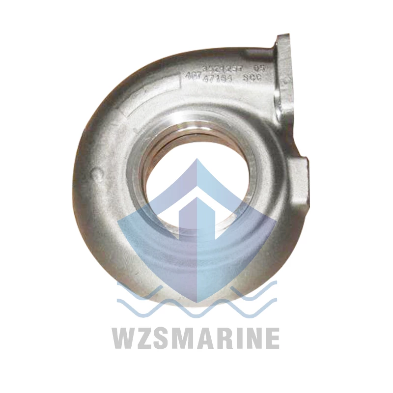 Turbocharger shell 3521265 for HC5A Turbocharger impeller3801803