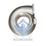 Turbocharger shell 3521265 for HC5A Turbocharger impeller3801803