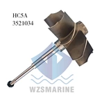 Turbocharger spare parts turbo shaft 3521034 for HC5A 3801803 3803452